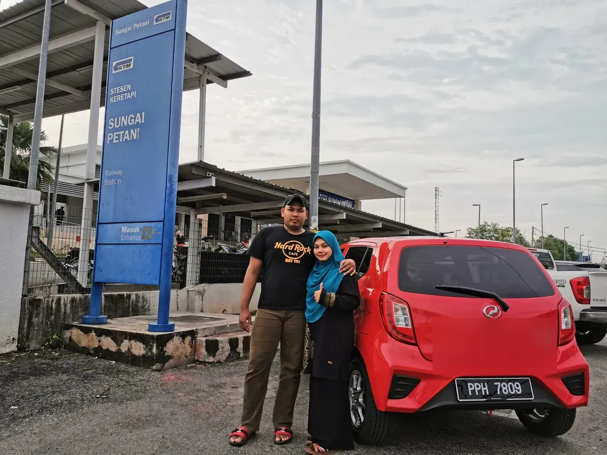 Customer delivery Perodua bersama Rahman