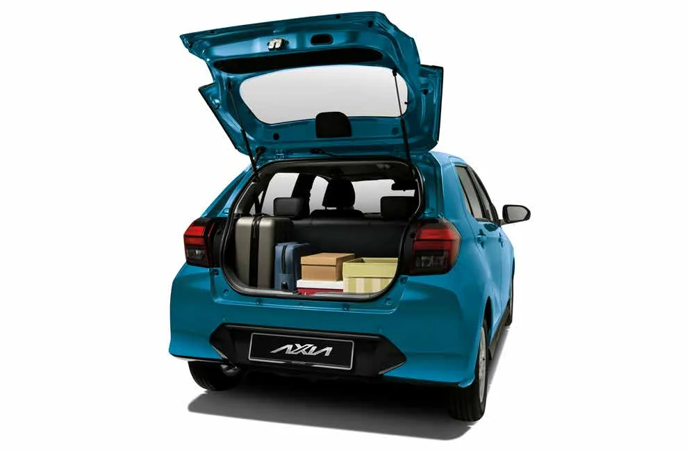 Perodua Axia 2026 ruang bagasi