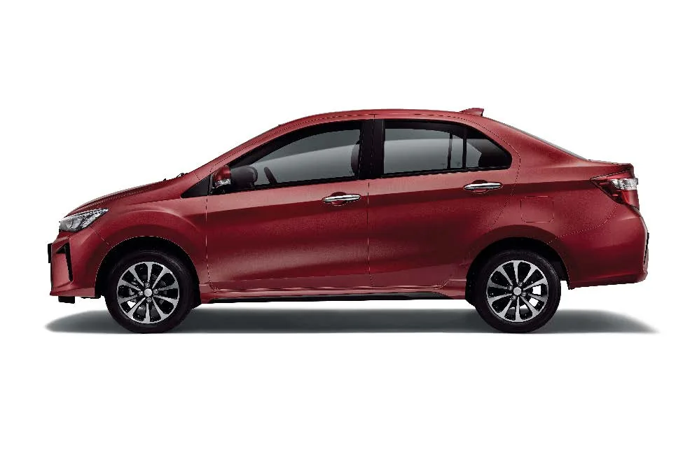 Perodua Bezza 2026 pandangan sisi