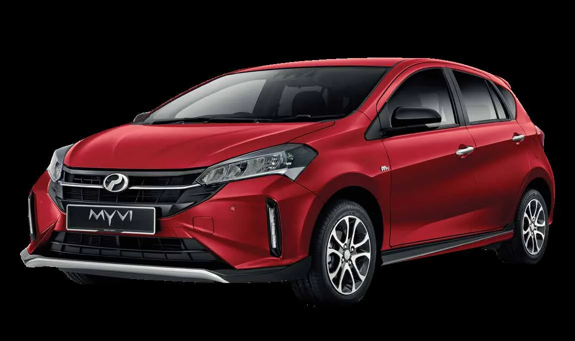Perodua Myvi 2026 pandangan hadapan