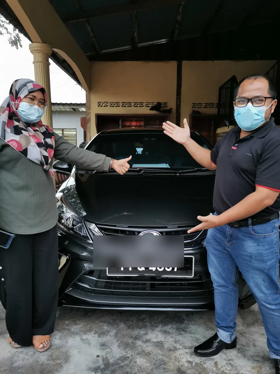 Perodua delivery sampai rumah